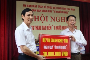 Thái Bình hưởng ứng tháng cao điểm “Vì người nghèo” năm 2022