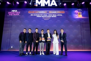 Bia Saigon đạt giải thưởng tại Smarties Vietnam 2022 với Chiến dịch Tết 2022