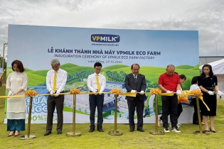 VPMilk khánh thành nhà máy theo mô hình sinh thái ở Lâm Đồng