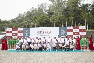 Tưng bừng khai mạc giải gôn thường niên 2022 BRG Golf Hanoi Festival