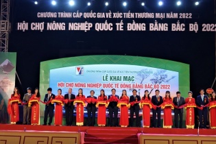 300 gian hàng tham gia Hội chợ Nông nghiệp Quốc tế đồng bằng Bắc Bộ 2022