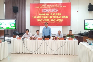 An Giang chuẩn bị tổ chức Lễ kỷ niệm 190 năm thành lập tỉnh