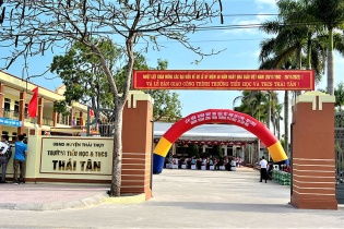 Agribank Thái Bình tài trợ 5 tỷ đồng xây dựng trường học tại huyện Thái Thụy