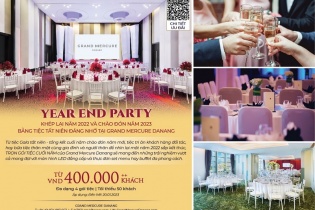 Ưu đãi trọn gói tiệc cuối năm tại Grand Mercure Danang 