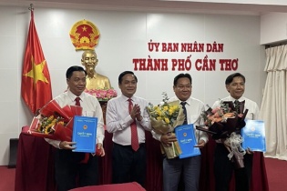 Cần Thơ trao các quyết định bổ nhiệm cán bộ 