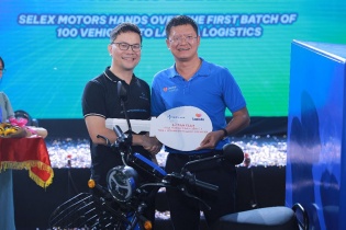 Lazada Logistics sẽ đưa 100 xe máy điện vào hoạt động giao vận trong năm 2023
