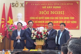 Thái Bình có tân Giám đốc Sở Xây dựng