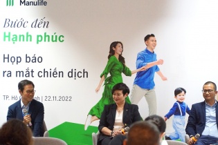 Manulife nâng cao nhận thức về bảo hiểm với chiến dịch “Bước đến Hạnh phúc”