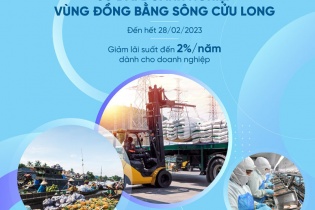 VietinBank giảm thêm 2% lãi suất cho vay doanh nghiệp vùng Đồng bằng sông Cửu Long