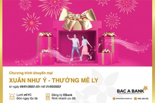 Đón Xuân như ý - Nhận thưởng mê ly cùng BAC A BANK