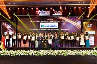 Tập đoàn Khang Điền lần thứ 4 liên tiếp đạt Top 50 Doanh nghiệp Việt Nam xuất sắc