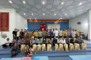 PVCFC tặng quà tết cho bà con Khmer tại Trà Vinh