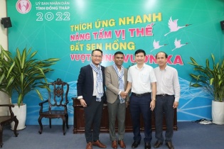 Đồng Tháp: Thu hút vốn đầu tư trong năm 2022 tăng gần gấp đôi so với cùng kỳ