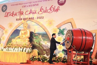 Ninh Bình: Khai hội chùa Bái Đính Xuân Quý Mão 2023