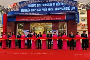 Thái Bình giới thiệu sản phẩm OCOP, sản phẩm khoa học công nghệ
