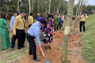 Nghệ An phát động "Tết trồng cây nhớ ơn Bác Hồ"