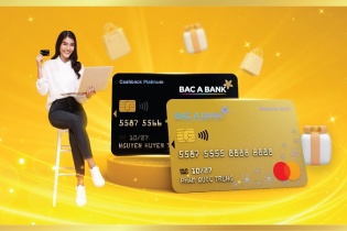 BAC A BANK ra mắt 2 dòng thẻ tín dụng mới, tặng “mưa ưu đãi” cho khách hàng
