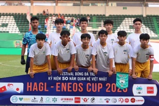 Chiều cao tăng gần 10 cm, U13 Hoàng Anh Gia Lai tự tin tham dự Ngày hội bóng đá Việt - Nhật Eneos Cup 2023