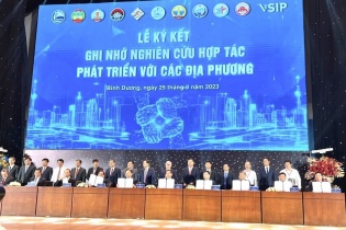 Nam Định cùng VSIP hợp tác nghiên cứu, phát triển khu công nghiệp thông minh