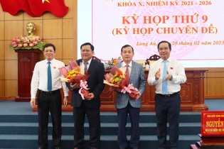 Phê chuẩn Phó chủ tịch tỉnh Long An