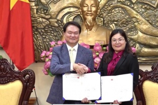 Tỉnh Nam Định làm việc với Đoàn công tác của tỉnh Jeju (Hàn Quốc)