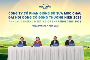 ĐHĐCĐ Mộc Châu Milk: Duy trì mức cổ tức cao, chuyển niêm yết cổ phiếu lên HOSE