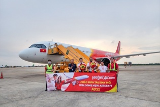 Một tuần Vietjet đón 3 tàu bay mới A321 neo ACF từ Airbus