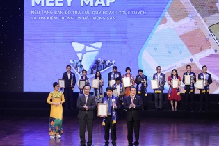 Meey Land được vinh danh tại Lễ biểu dương Top Công nghiệp 4.0 Việt Nam (I4.0 Awards) lần thứ 2