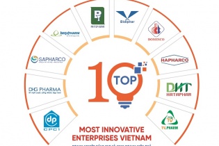 Top 10 Doanh nghiệp Sáng tạo và Kinh doanh hiệu quả Việt Nam 2023 ngành Dược - Thiết bị Y tế