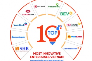 Công bố Top 10 Ngân hàng Sáng tạo và Kinh doanh hiệu quả
