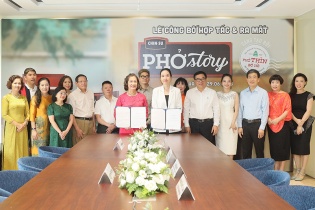 Chin-Su và Phở Thìn Bờ Hồ đồng sáng tạo phở ăn liền “Phở Story”