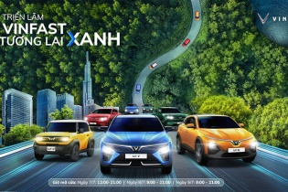 Triển lãm “VinFast - Vì tương lai xanh” tại Hà Nội: Ra mắt bộ tứ xe điện VinFast mới