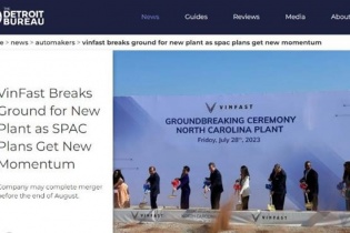 Báo Mỹ: “Kế hoạch niêm yết của VinFast đang đi đúng hướng”