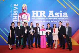 Schaeffler Việt Nam lần thứ 3 nhận giải thưởng nơi làm việc tốt nhất châu Á 2023