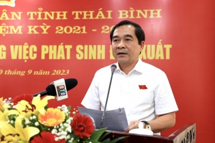 Thái Bình thông qua nghị quyết quan trọng phục vụ phát triển kinh tế - xã hội