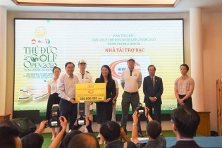 Him Lam Land chung tay Giải Golf Thủ Đức Open lần 2 xây dựng Quỹ "Vì người nghèo"