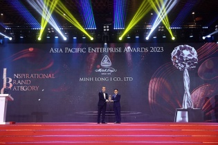 Minh Long nhận cú đúp giải thưởng danh giá tại APEA 2023