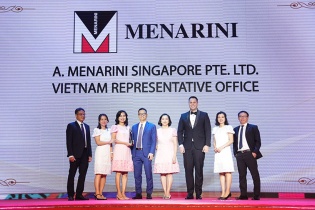 Menarini Vietnam được công nhận là một trong những “Nơi làm việc tốt nhất châu Á” tại Việt Nam