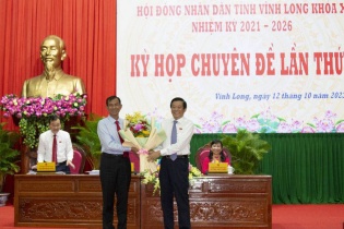 Vĩnh Long có tân Phó chủ tịch UBND tỉnh