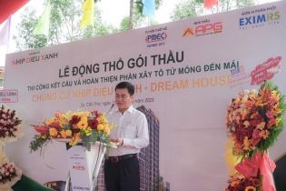 APGCONS phối hợp với Nhịp Điệu Xanh và EximRS tổ chức động thổ dự án Nhịp Điệu Xanh - Dream House