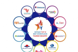 Công bố Top 10 Nơi làm việc tốt nhất ngành Du lịch - Khách sạn 2023