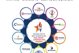 Công bố Top 10 Nơi làm việc tốt nhất ngành Bất động sản - Xây dựng 2023
