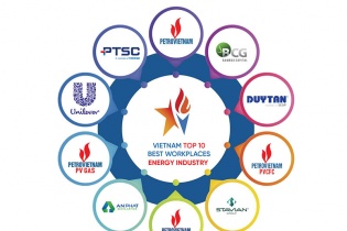 Công bố Top 10 Nơi làm việc tốt nhất ngành Năng lượng, Cơ khí, Nông nghiệp 2023