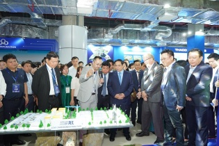 Saigontel giới thiệu mô hình các khu công nghiệp Low Carbon tại VIIE2023