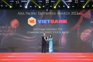 Vietbank nhận giải “Doanh nghiệp xuất sắc châu Á 2023”