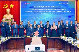 Tập đoàn Geleximco ký kết hợp đồng nguyên tắc đầu tư xây dựng nhà máy sản xuất, lắp ráp ô tô