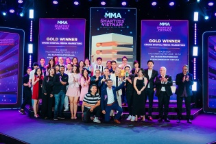 Bia Saigon thắng loạt giải vàng tại MMA Smarties 2023