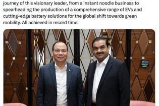 Tỷ phú Ấn Độ: Tôi được truyền cảm hứng từ ông Phạm Nhật Vượng