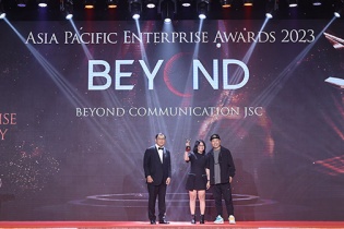 Beyond Communication được vinh danh Doanh nghiệp tăng trưởng nhanh tại APEA 2023