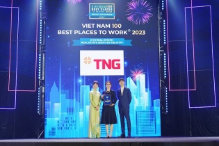 TNG Holdings Vietnam được vinh danh “Doanh nghiệp tiêu biểu có nguồn nhân lực hạnh phúc”
